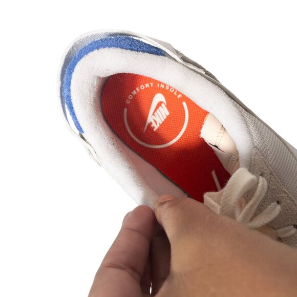 Nike Waffle Debut vintage trainers in summit white and game royal SZ 10.5 - Picture 4 of 15